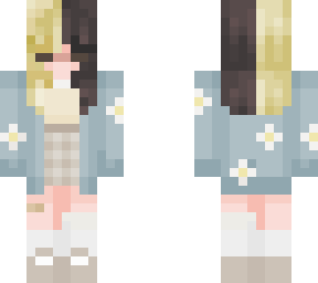 blue flower sweater edit