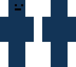 dark blue man