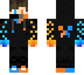 fire & water gamer boy