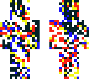 glitch figure