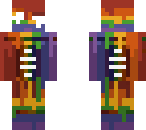hair dried rainbow crayon man (requested read desc!!)