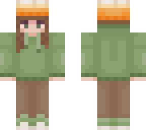 orange hat