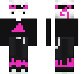 pink and black