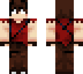 red ripped sleeves