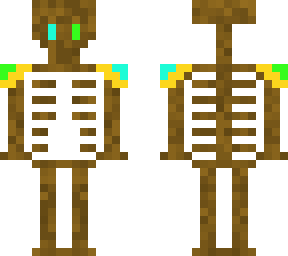 very dirty skeleton