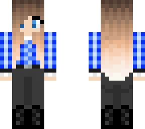 blue equestrian/horse girl