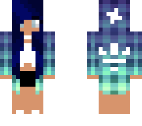 blue girl