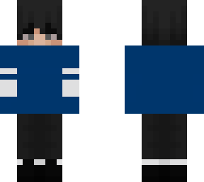 boy with blue sweater