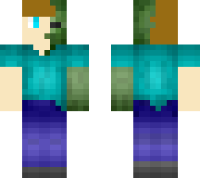 half boy half zombie.