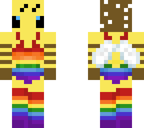 pride bee swimsuit (credits to theteacupgrim)