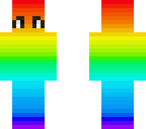 rainbow gradient skin