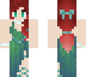 redhead in green dress (classic)