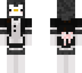 cute penguin maid