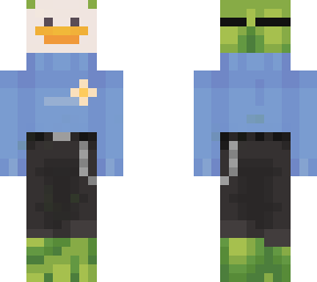 glunked up bird
