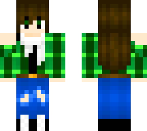 green checkered jacket