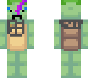 inhaling straws with turtle