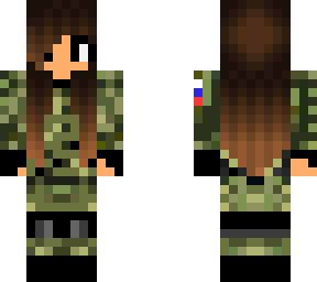 menina militar 1