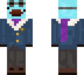 polarplatypus blue jacket
