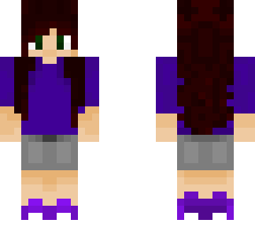 purple shirt