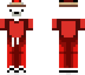 red and white bear skin updated
