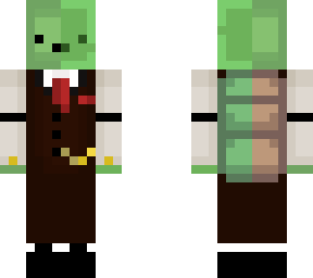 turtle in suit | Minecraft Skins