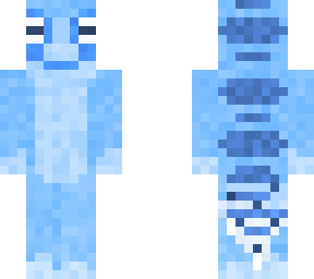 blue leopard gecko | Minecraft Skin