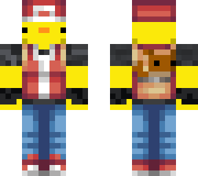 pokemon trainer with eevee chick 2.0