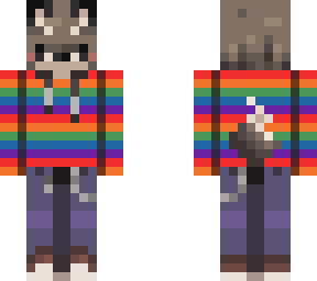 rainbow raccoon