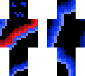 red and blue ghost