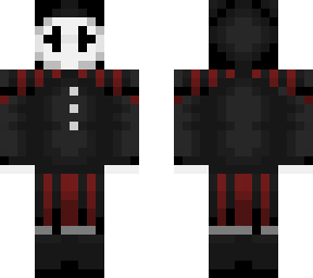 white cat as clownpierce