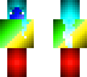 color gradient girl