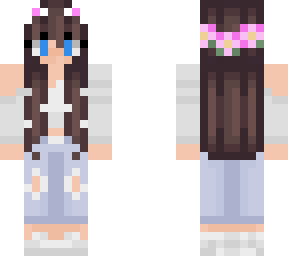 comfy cozy (pink flowers + cat ears)