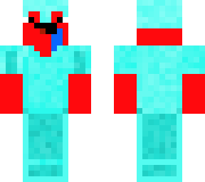 evil noob in pro's diamond armor