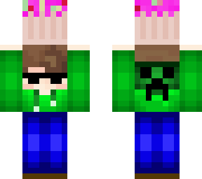 guy holding cupcake