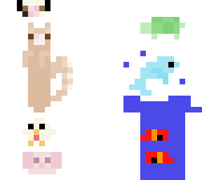 horrible pixel art ':d ~ ce