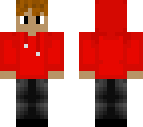 red hoodie