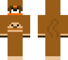 red panda in monkey onesie