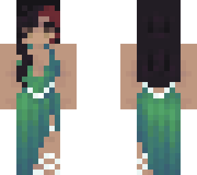 riko - formal dress better and green!