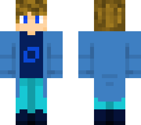 .-+blue cloak and shirt // brown hair  ~