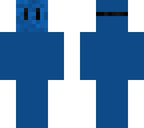 blue mask