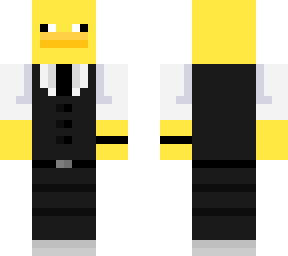 duck in vest