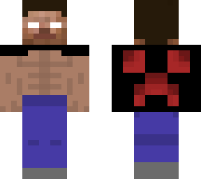 herobrine shirtless