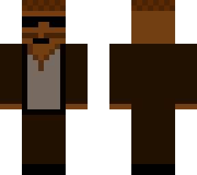 keni with mustache