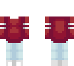 long red sweater outfit base
