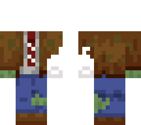 pvz high quality dead browncoat (3d over layer)