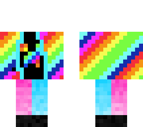 rainbow guy no head