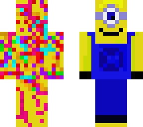rainbow man or minion