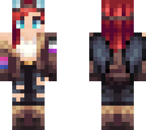 red hair adventure women
