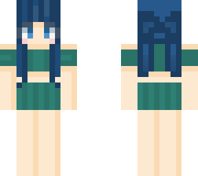 teal summer dress
