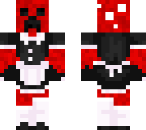 balmeirfungus21 in a maid dress